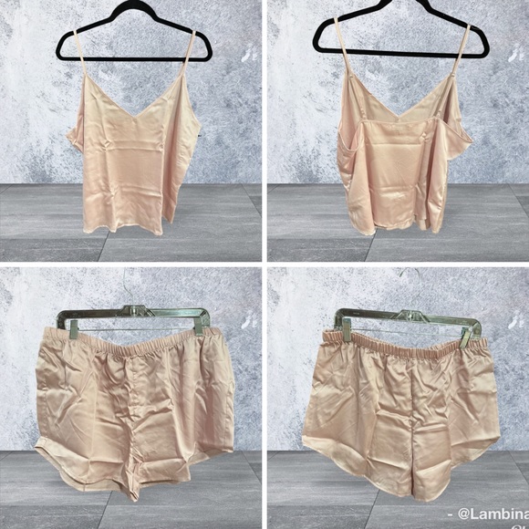 Ettitude Cream Silky Pajama Set for Ultimate Comfort